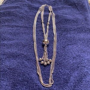 Silver necklace